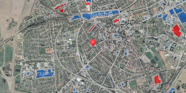 Jordforureningskort på Vestergade 2, 4200 Slagelse