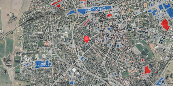 Jordforureningskort på Vestergade 11, 4200 Slagelse