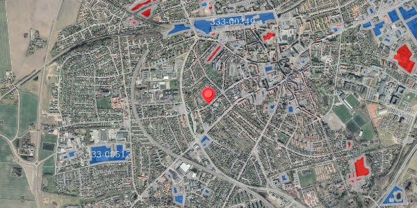 Jordforureningskort på Vestergade 18, . , 4200 Slagelse