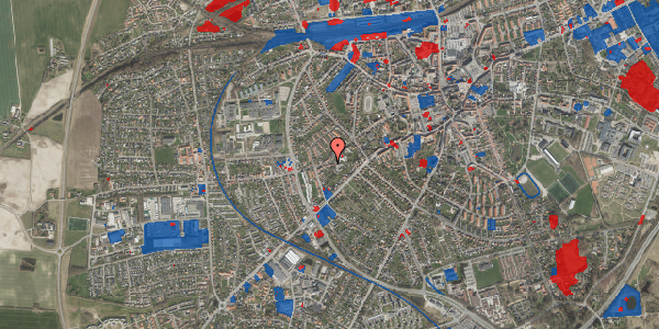 Jordforureningskort på Vestergade 21, 4200 Slagelse