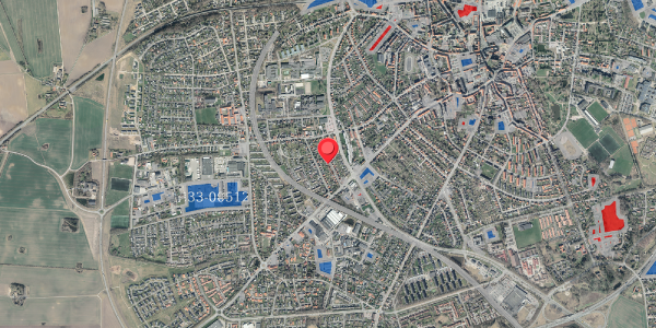 Jordforureningskort på Vestervang 19, . , 4200 Slagelse