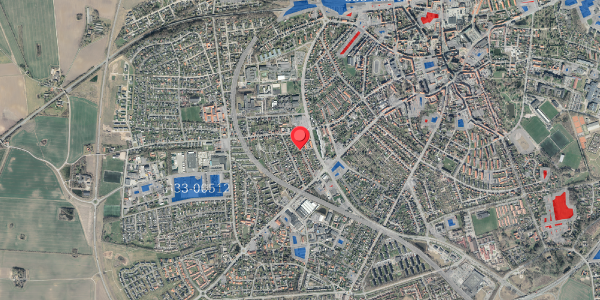 Jordforureningskort på Vestervang 25, . , 4200 Slagelse