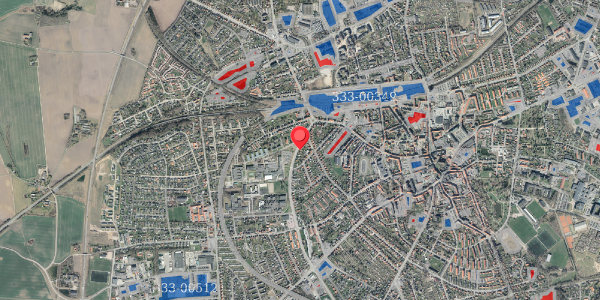 Jordforureningskort på Vestre Ringgade 13, 4200 Slagelse