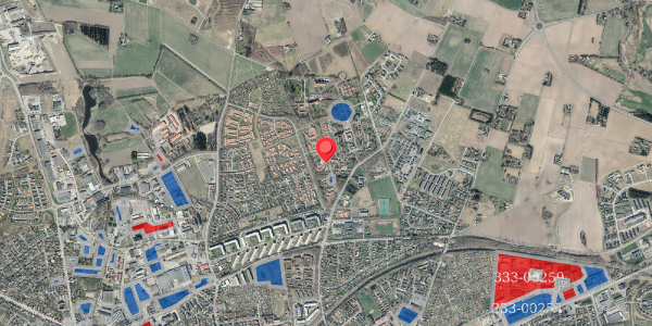 Jordforureningskort på Skanderborgvej 9, 4200 Slagelse