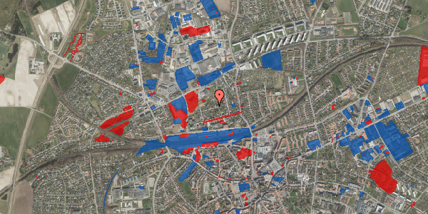 Jordforureningskort på Østergade 13, 4200 Slagelse