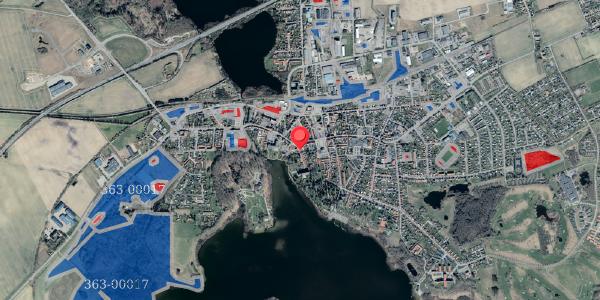 Jordforureningskort på Klostergade 1B, 4930 Maribo