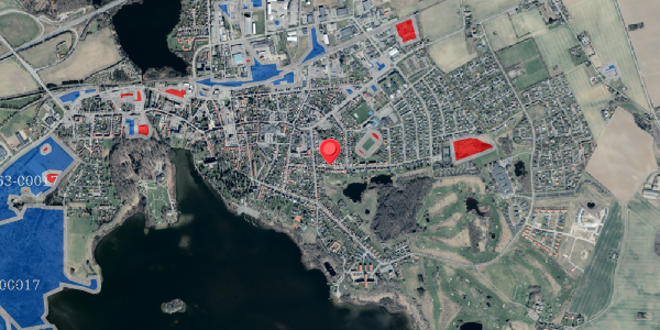 Jordforureningskort på Østervang 21, 4930 Maribo