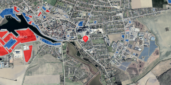Jordforureningskort på Heesvej 21, 4900 Nakskov
