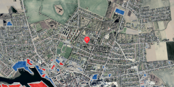 Jordforureningskort på Lavendelvej 21, 4900 Nakskov