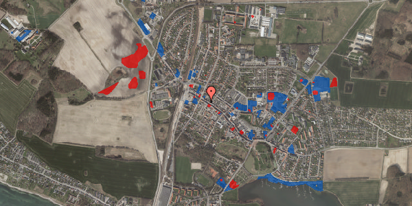 Jordforureningskort på Algade 22B, 4760 Vordingborg