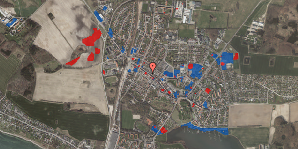 Jordforureningskort på Algade 34A, 4760 Vordingborg