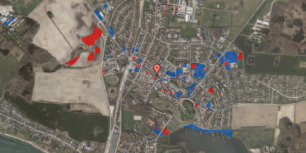 Jordforureningskort på Algade 38E, 4760 Vordingborg
