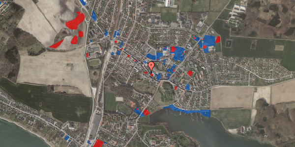 Jordforureningskort på Algade 70A, 4760 Vordingborg