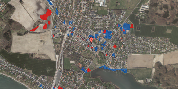 Jordforureningskort på Algade 73, 4760 Vordingborg