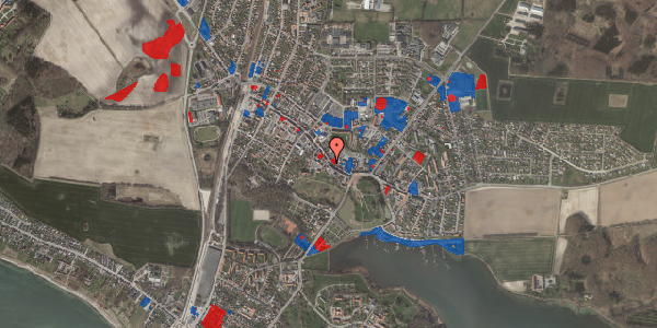 Jordforureningskort på Algade 74B, 4760 Vordingborg