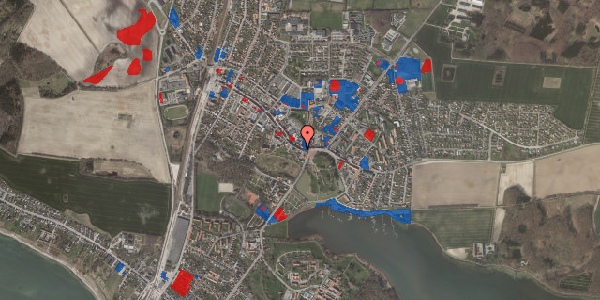 Jordforureningskort på Algade 84A, 4760 Vordingborg