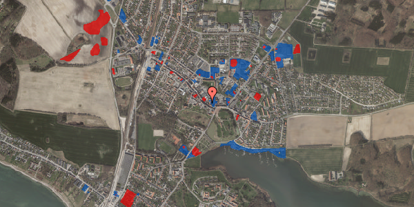 Jordforureningskort på Algade 87A, 4760 Vordingborg