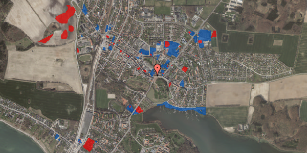 Jordforureningskort på Algade 95A, 4760 Vordingborg