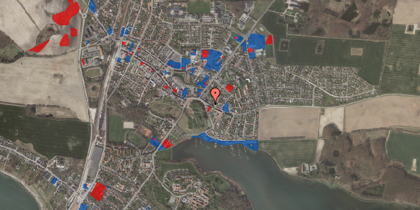 Jordforureningskort på Algade 117, 4760 Vordingborg