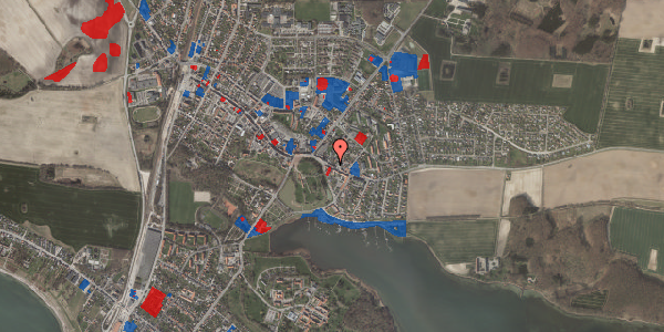 Jordforureningskort på Algade 119, 4760 Vordingborg