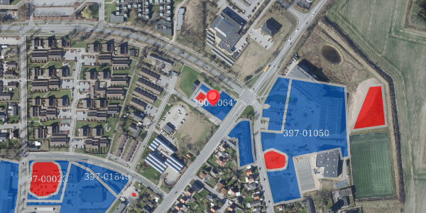 Jordforureningskort på Haminavej 4, 4760 Vordingborg
