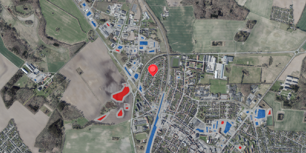 Jordforureningskort på Platanvej 21, 4760 Vordingborg