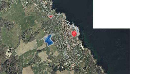 Jordforureningskort på Brøndstræde 1, 3770 Allinge