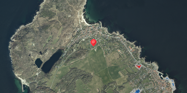 Jordforureningskort på Fjeldvej 8, 3770 Allinge