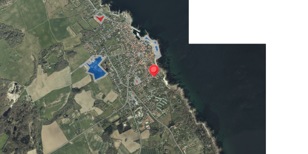Jordforureningskort på Fuglesangen 11, 3770 Allinge