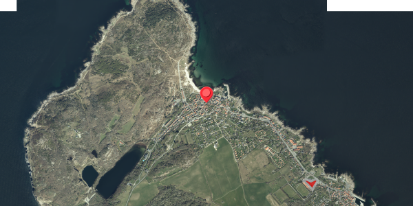 Jordforureningskort på Hammershusvej 14, 3770 Allinge