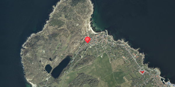 Jordforureningskort på Hammershusvej 28, 3770 Allinge