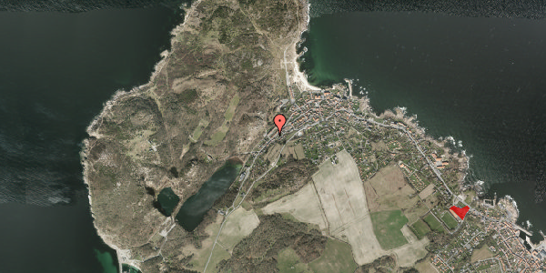 Jordforureningskort på Hammershusvej 50, 3770 Allinge