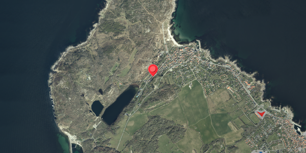 Jordforureningskort på Hammershusvej 61, 3770 Allinge
