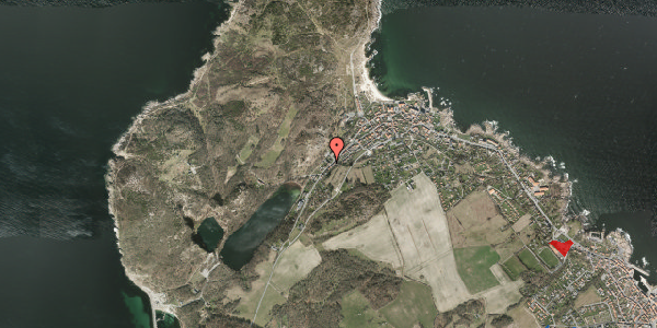 Jordforureningskort på Hammershusvej 74, 3770 Allinge