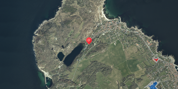 Jordforureningskort på Hammershusvej 77, 3770 Allinge
