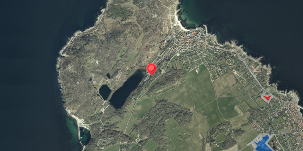 Jordforureningskort på Hammershusvej 79, 3770 Allinge