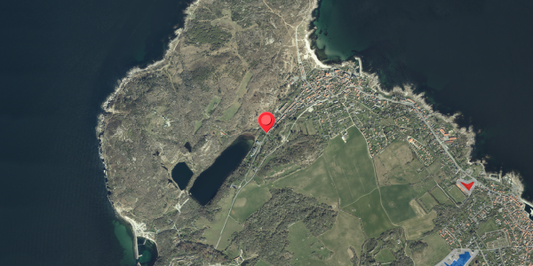 Jordforureningskort på Hammershusvej 82, 3770 Allinge