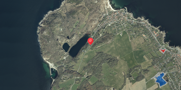 Jordforureningskort på Hammershusvej 89A, 3770 Allinge