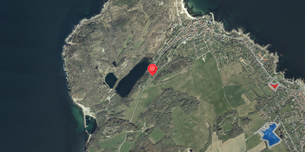 Jordforureningskort på Hammershusvej 89B, 3770 Allinge
