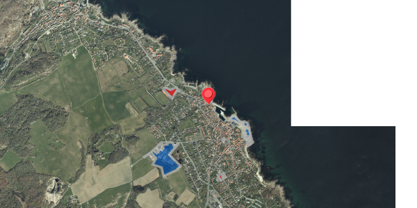 Jordforureningskort på Havnegade 12A, 3770 Allinge