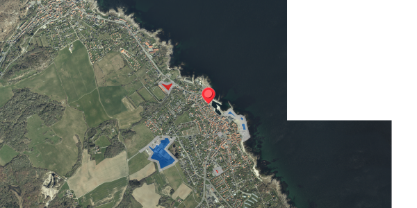 Jordforureningskort på Havnegade 19, 3770 Allinge