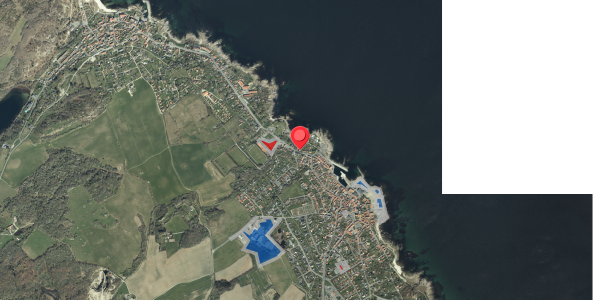 Jordforureningskort på Havnegade 32, 3770 Allinge