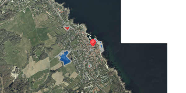 Jordforureningskort på Kirkegade 5, 3770 Allinge