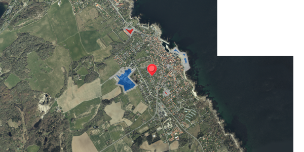Jordforureningskort på Møllevangen 10, 3770 Allinge