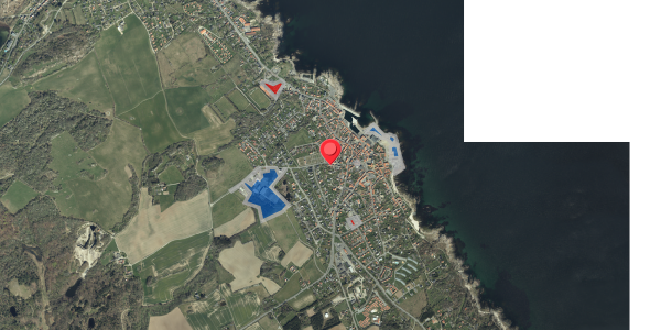Jordforureningskort på Pilegade 21, 3770 Allinge