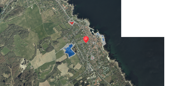 Jordforureningskort på Pilegade 23, 3770 Allinge
