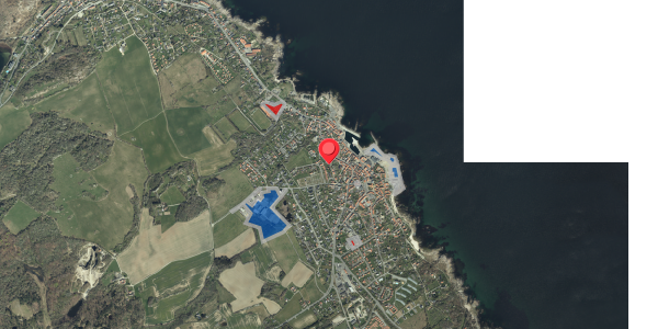 Jordforureningskort på Rosengade 3, 3770 Allinge