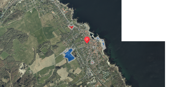 Jordforureningskort på Rosengade 6, 3770 Allinge