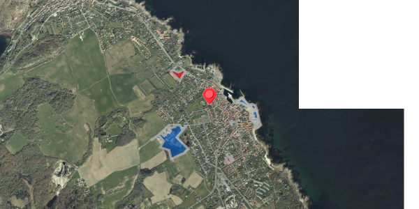 Jordforureningskort på Rosengade 9, 3770 Allinge