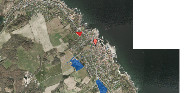 Jordforureningskort på Rosengade 11, 3770 Allinge